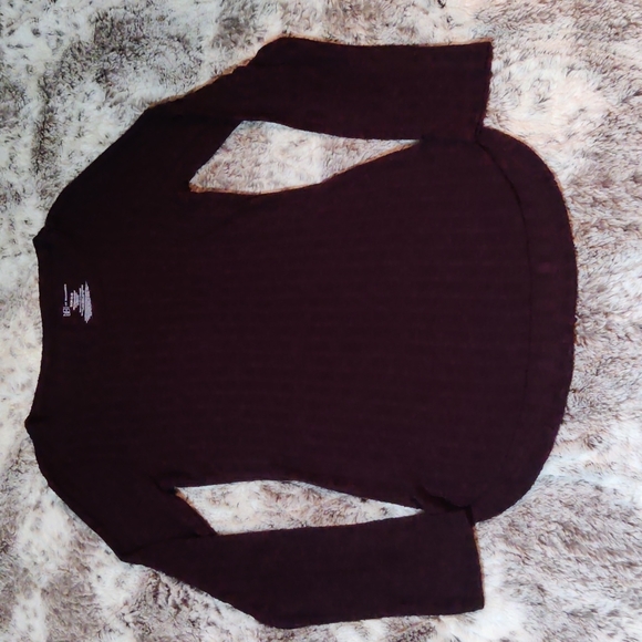 No Boundaries Ribbed Long Sleeve Top - Picture 1 of 5